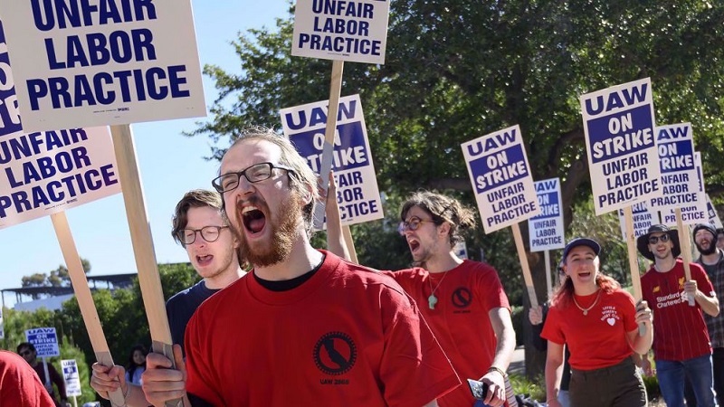Usa, sciopero lavoratori accademici in California per bassa retribuzione