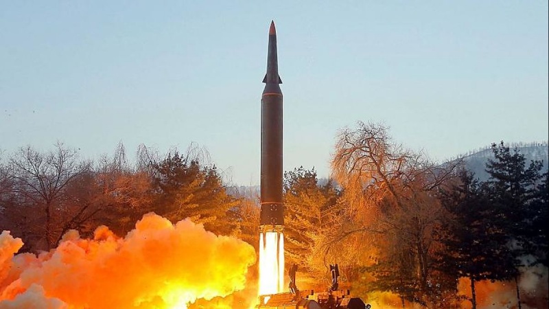 北朝鮮が弾道ミサイル１発を発射