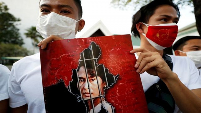 Junta Militer Myanmar Klaim Bebaskan Ribuan Tahanan