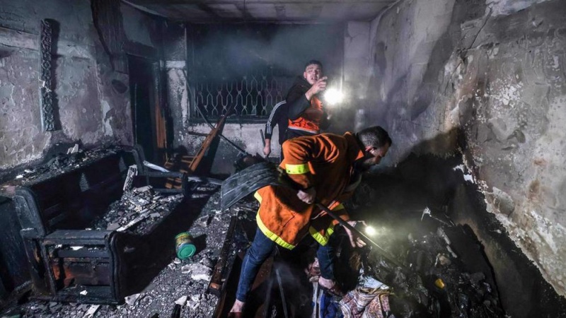 L'Iran, cordoglio con la Palestina per tragico incendio a Gaza