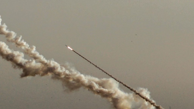 Gaza, test missilistico della Resistenza