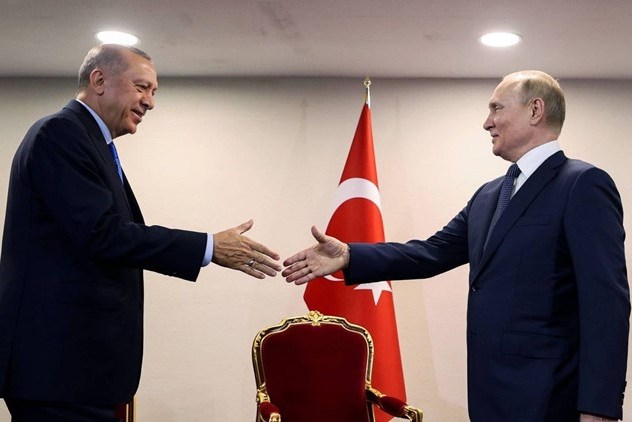 إردوغان لبوتين: يجب إحياء الجهود الدبلوماسية لإنهاء الحرب في أوكرانيا