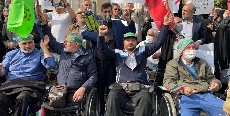 Protesters denounce Germany's role in recent unrest across Iran