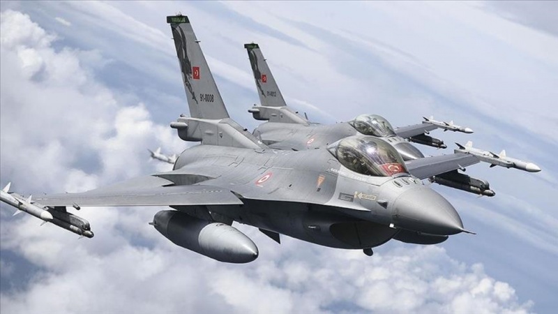 Jet-Jet Tempur Turki Bombardir Erbil, Kurdistan Irak