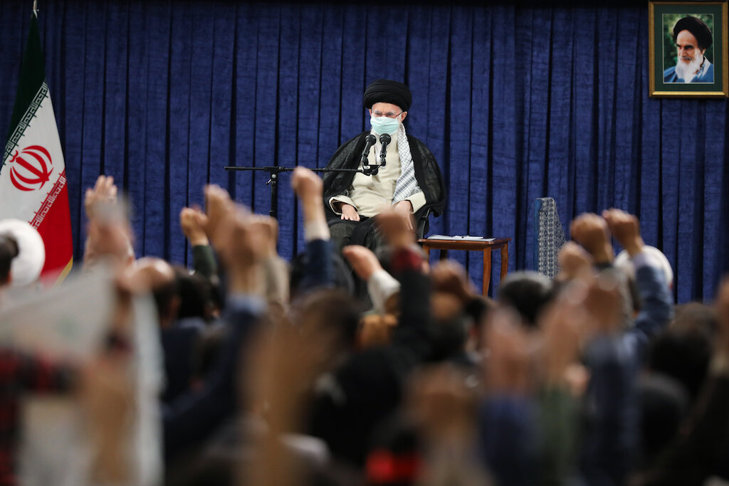 Imam Khamenei: Islamic Republic’s progress invalidates the logic of liberal democracy