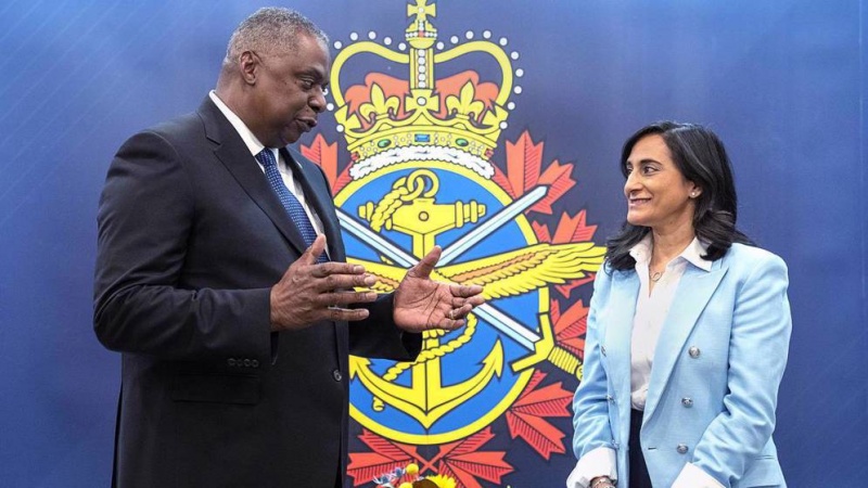 USA und Kanada versprechen Ukraine langfristige Militärhilfe