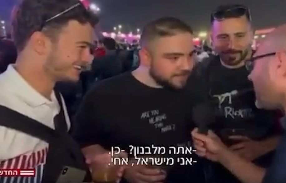  Lebanese, Saudi World Cup fans refuse talking to Israeli regime reporters (+Video)