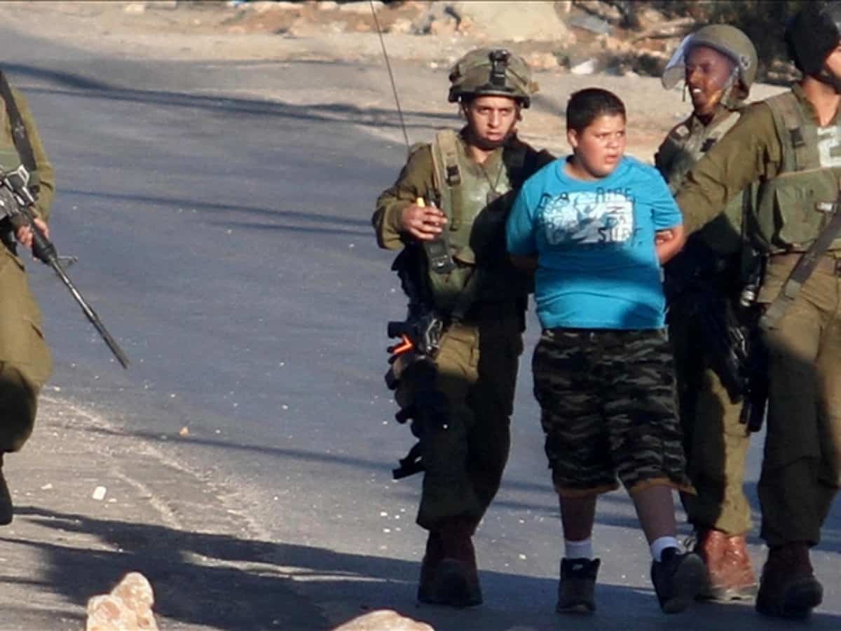PLO: Zionist regime detained over 50,000 Palestinian Children since 1967