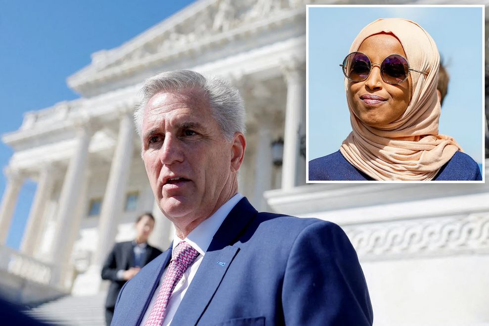 US House Minority Leader vows to remove Ilhan Omar from foreign affairs committee over Israel criticism