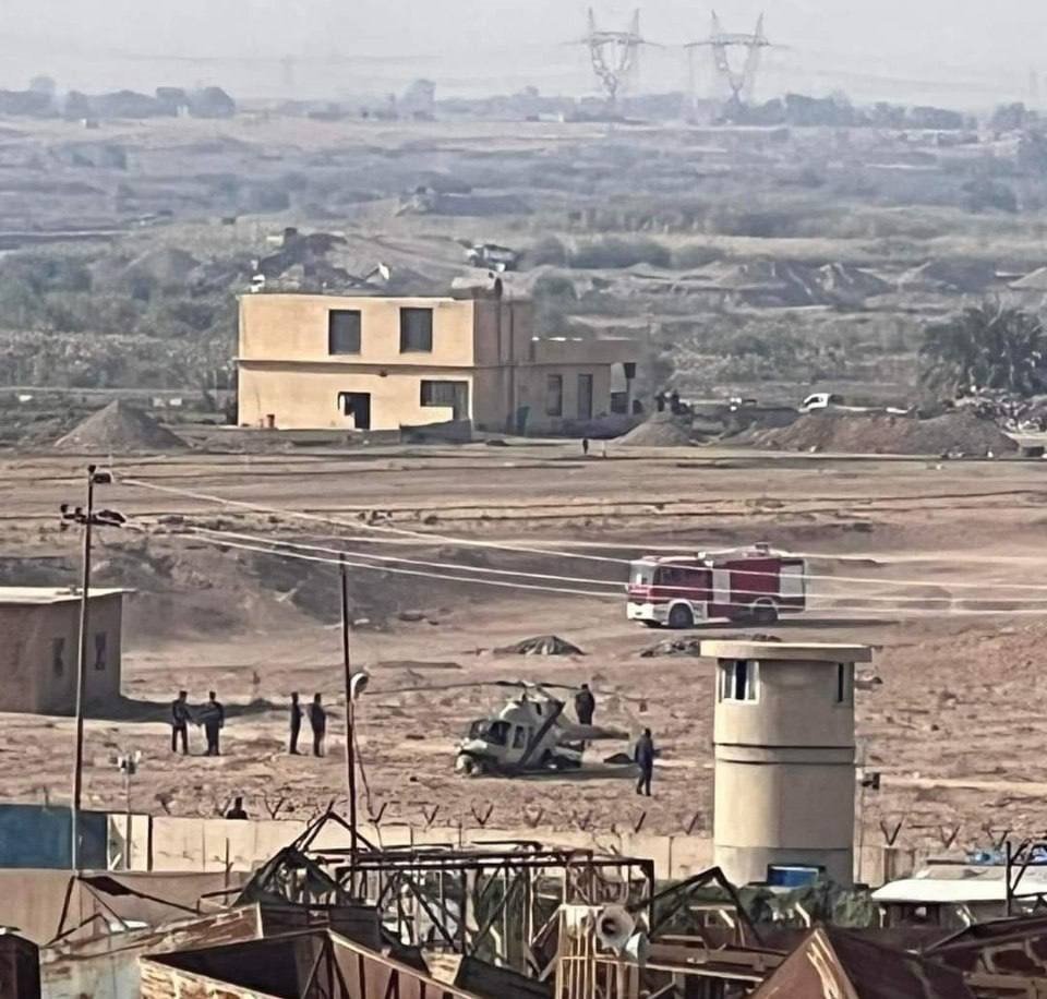 وزارة الدفاع العراقية تكشف تفاصيل حادث سقوط طائرة عسكرية في سامراء (صور)
