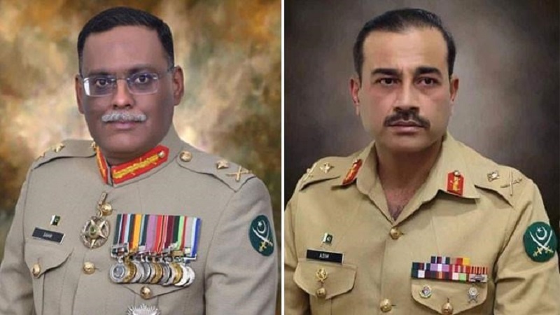 پاکستان کے صدر اور وزیراعظم سے جنرل عاصم منیر اور جنرل ساحر شمشاد کی ملاقات