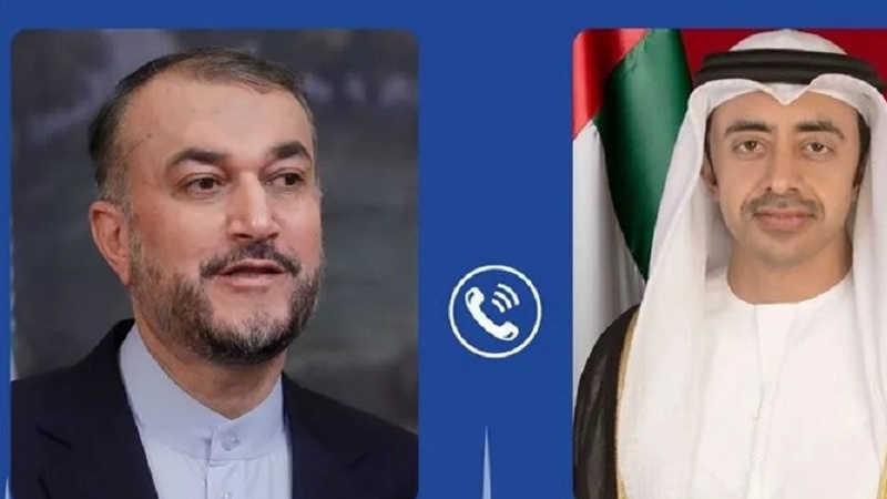 Wezîrên derve yên Îran û Imaratê bi rêya telefonê axivîn