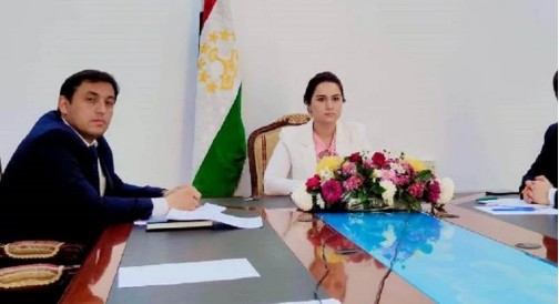 Ҳузури ҳайати Тоҷикистон дар нишасти Шӯрои кор бо ҷавонони кишварҳои узви ИДМ