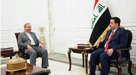 دیداری باڵوێزی ئێران لەگەڵ سەرۆک وەزیرانی عێراق