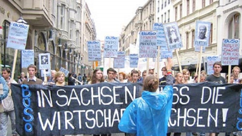 Manifestazioni antiamericane in Germania