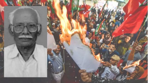 Lelaki India bakar diri sehingga mati kerana protes bahasa 