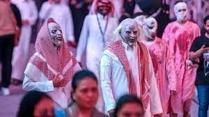 دیار حرمین میں اسلام کی تضحیک اس بار ہالووین کی شکل میں