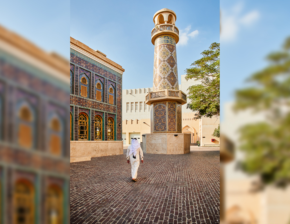 Katara’s Blue Mosque in Qatar, a big attraction for non-Muslim foreign visitors