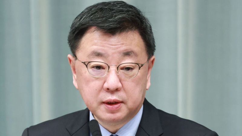松野官房長官；過去最少ペースの出生数は「危機的状況」