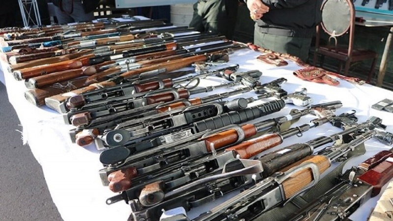 イラン西部でテロ組織が破壊、武器摘発