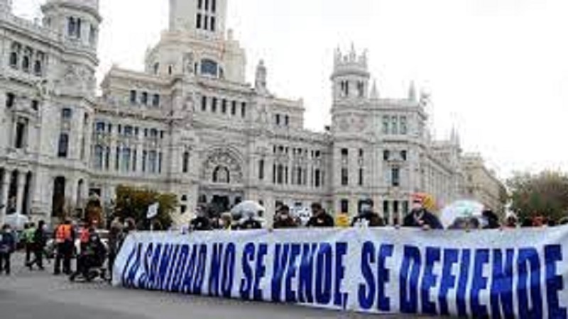 Spagna: Mega-manifestazione a difesa della sanità pubblica