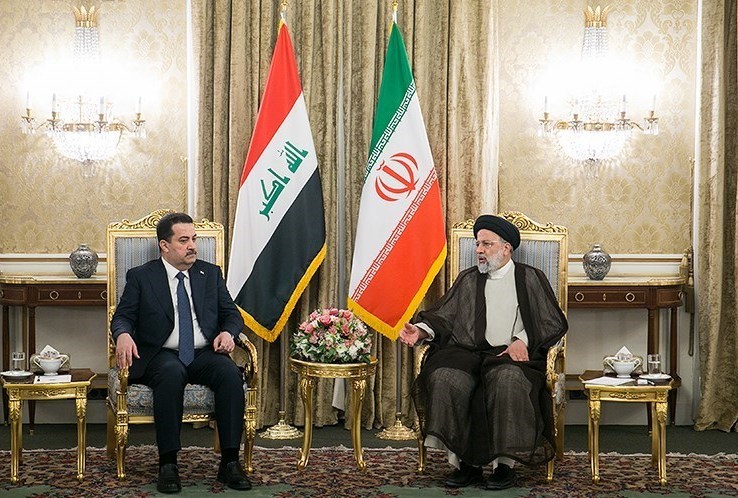 رئيسي: نأمل رفع مستوى التعاون بين طهران وبغداد في ظل الحكومة العراقية الجديدة 