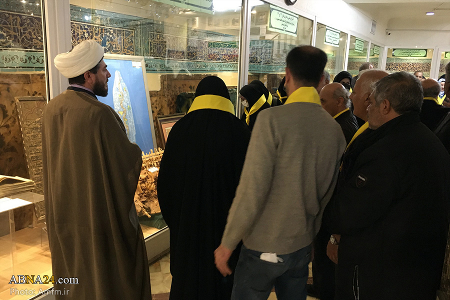 Фоторепортаж/ Несколько глухих из Исфахана посетили музей усыпальницы Хазрата Масуме(мир ей)