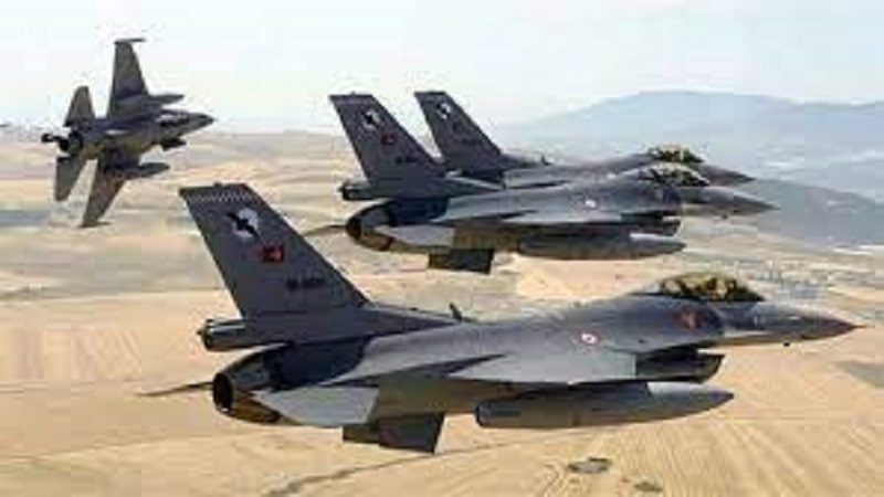 Bombardamento di Erbil da parte di combattenti turchi