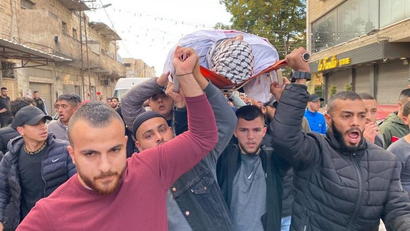 استشهاد فلسطيني برصاص القوات الصهيونية جنوب جنين
