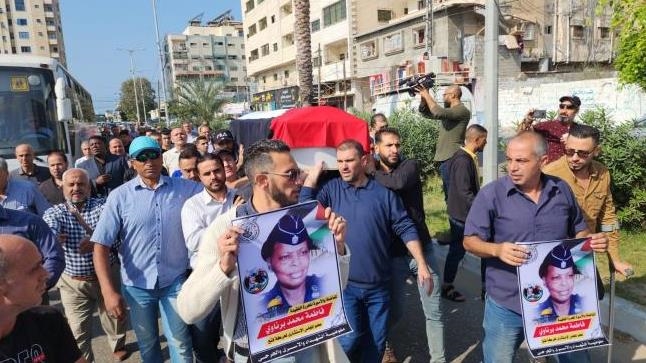  غزة.. تشييع جثمان أول أسيرة فلسطينية في سجون إسرائيل