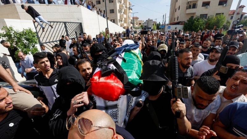 Şehhit Musab Nefel Ramallah’ta toprağa verildi