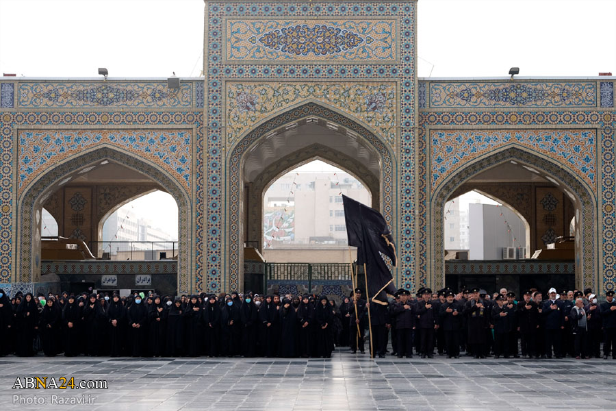 Фоторепортаж/Траурная церемония в день смерти Хазрата Масуме (мир ей) в святилище Имама Резы(мир ему)