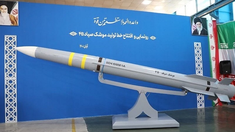 伊朗展出国产 sayyad 4B 型导弹