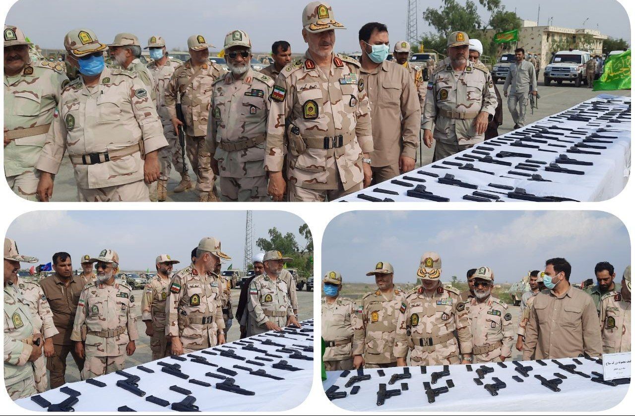 Large amount of arms, munitions seized in southeast Iran