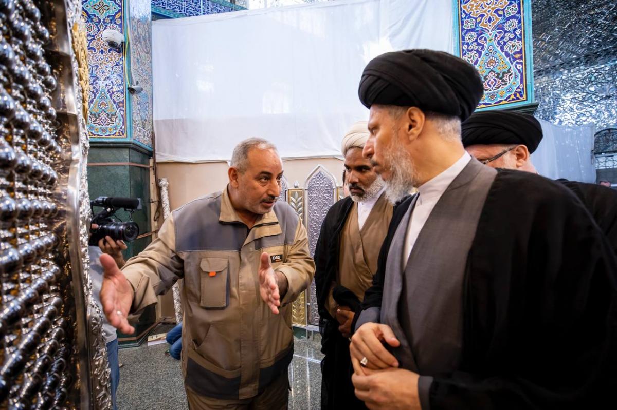 General supervisor of Hawza of Sayed al-Hakeem in Damascus praises new grid of Lady Zaynab shrine