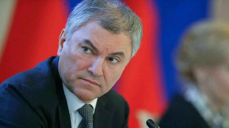ロシア下院議長、「ゼレンスキー氏はテロリスト」　