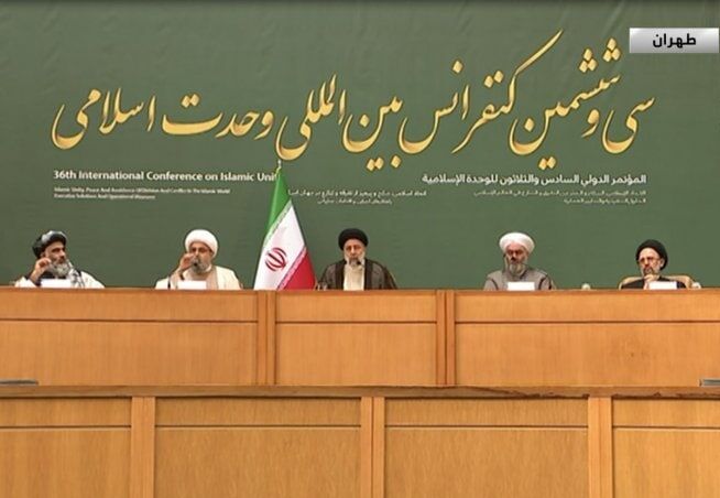 الرئيس الايراني: الوحدة استراتيجية أساسية للعالم الإسلامي/ التطبيع لم يخلق الأمن للكيان الصهيوني