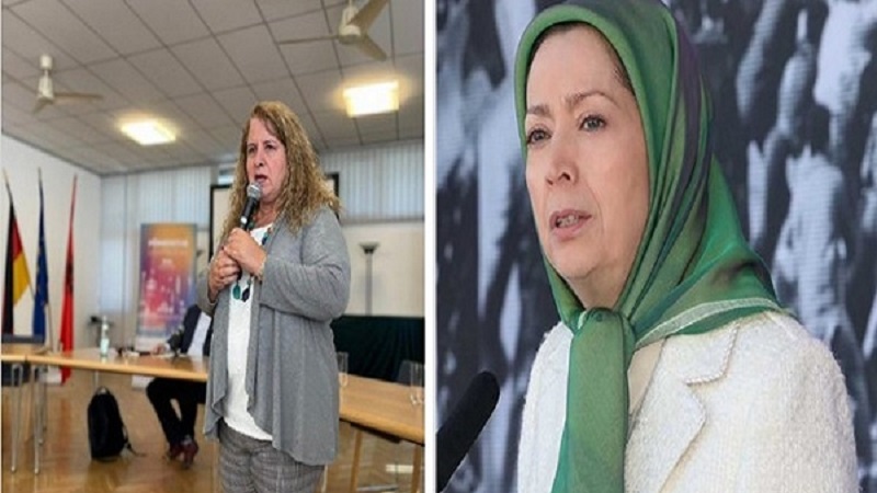  دیداری سەرکردەی تاقمی تیرۆریستی مونافقین لەگەڵ باڵوێزی ڕژێمی زایۆنی لە ئەلبانیا