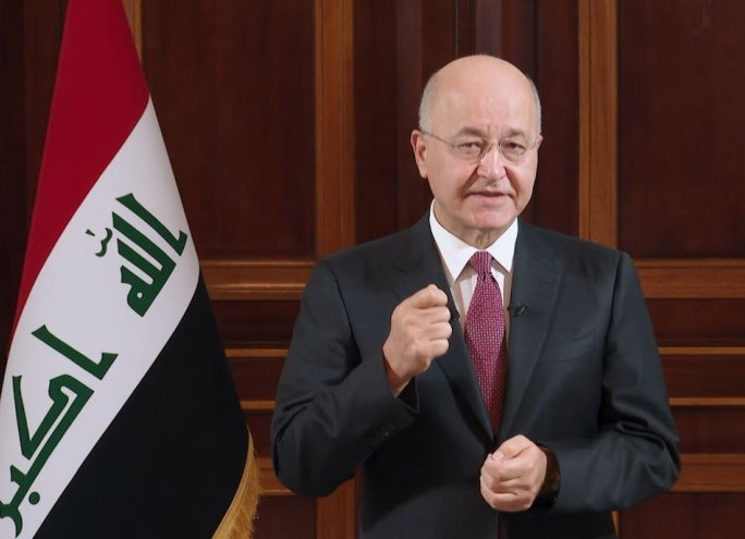 الاتحاد الكردستاني يرشح برهم صالح لفترة رئاسية ثانية في العراق