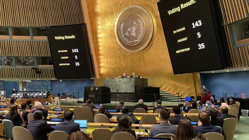 В ООН не признали референдумы о включении регионов Украины в Россию