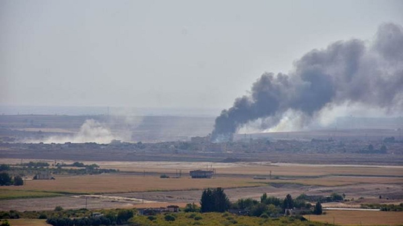 Artêşa Tirkiyê hin navçeyên Til Rifet, Şehba û Eyn Îsayê topbaran kirin