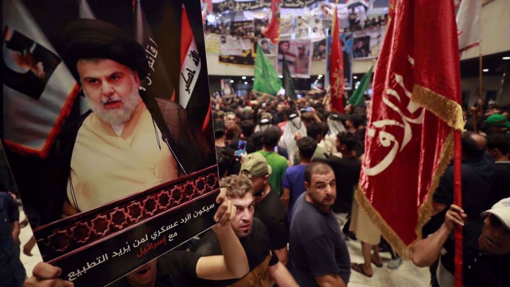  Iraqi Sadrist movement says it firmly refuses to join new government 