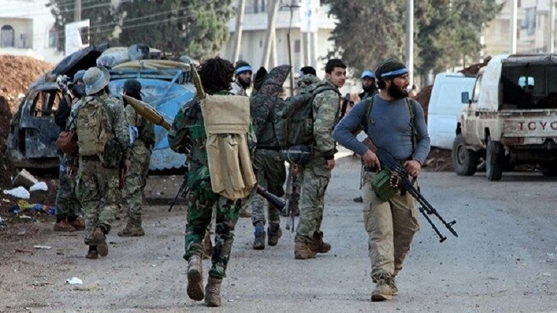 В пригороде Алеппо в Сирии произошла перестрелка между вооруженными террористическими группировками