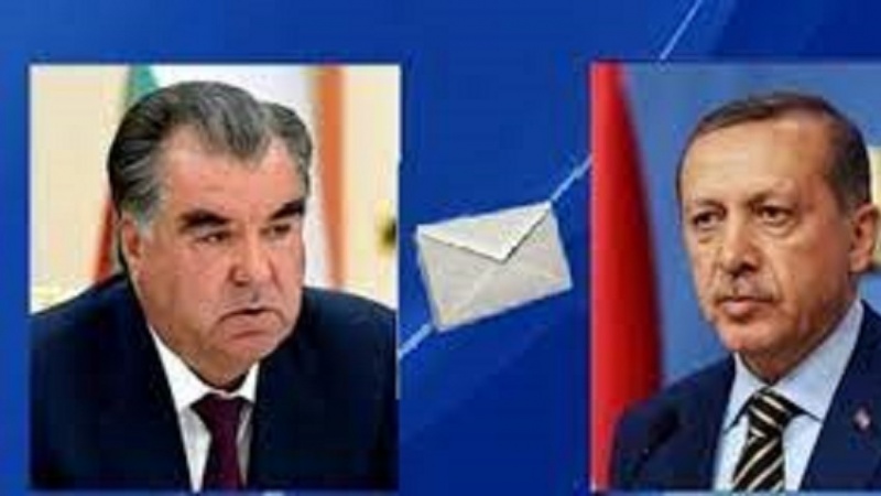 Таслияти Эмомалӣ Раҳмон ба раиси Ҷумҳурии Туркия