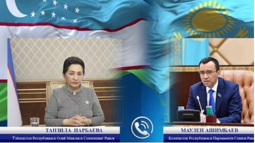 Ҳамкории порлумонӣ-меҳвари машварати мақомоти Узбекистону Қазоқистон