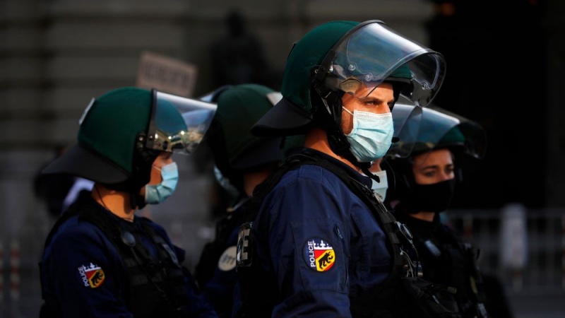 Polisi Swiss Tangkapi Para Perusuh di Depan Kedubes Iran
