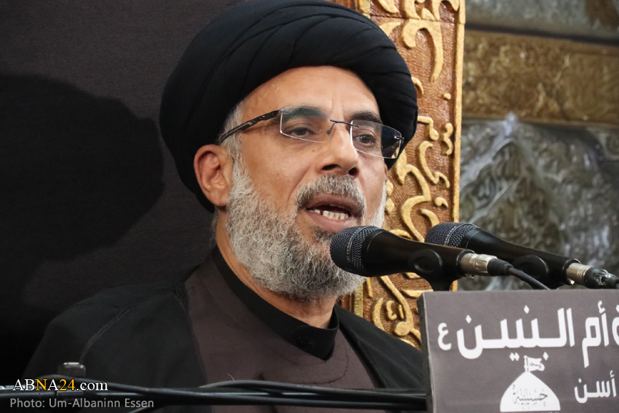 تقرير مصور / مجلس عزاء بمناسبة وفاة النبي (ص) في ألمانيا