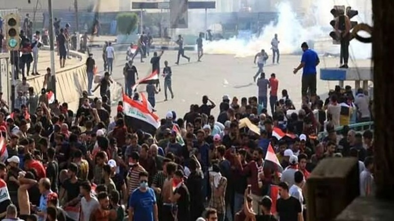 Irak'taki protestolarda onlarca kişi yaralandı