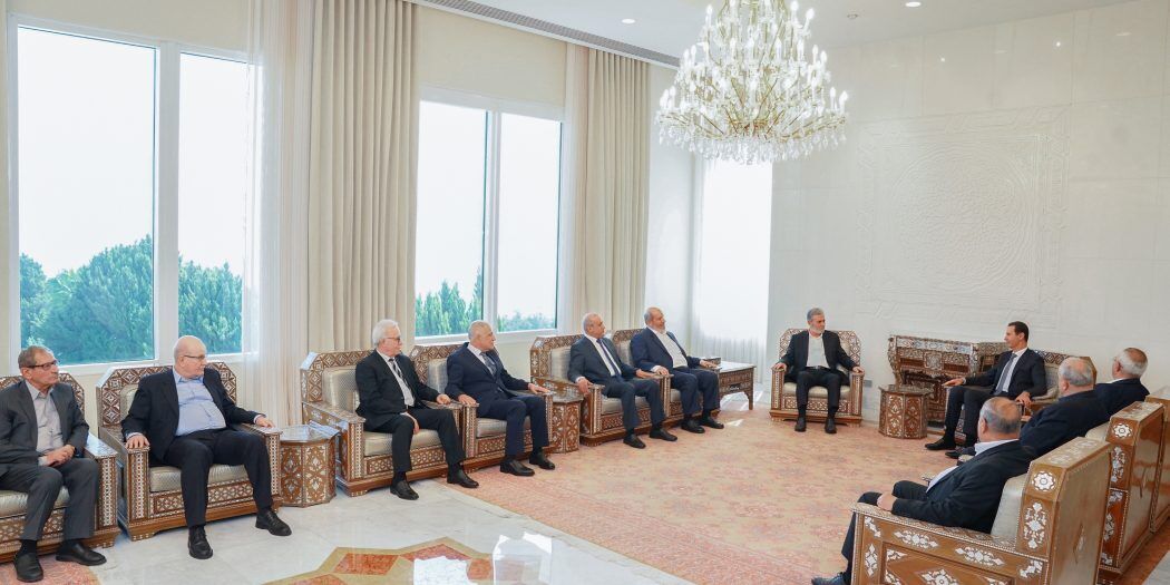 Syrian President: No change in support for Palestinian cause