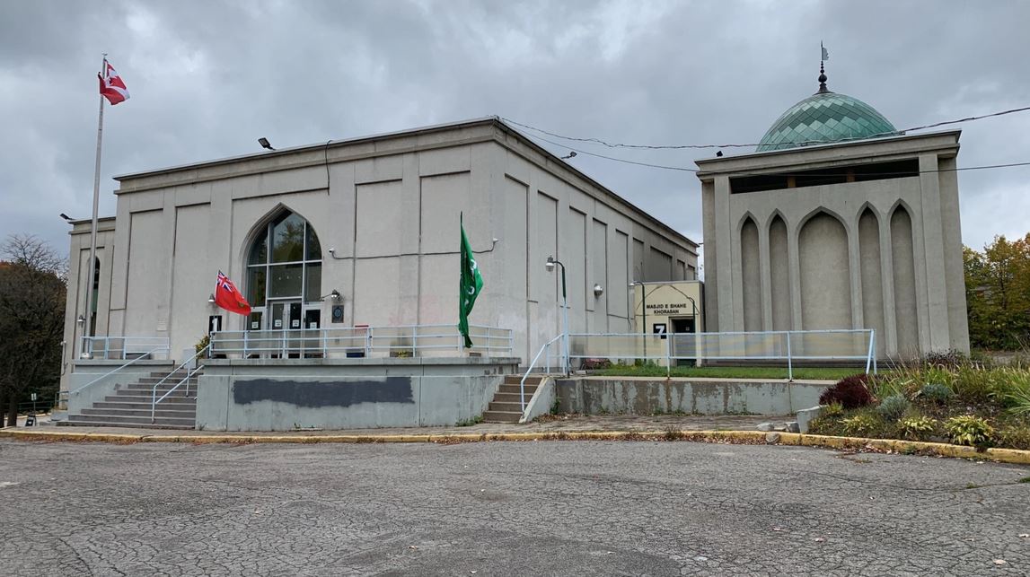 Islamophobia in Canada:  Police search for suspect after hate graffiti painted on Toronto Imam Mahdi mosque